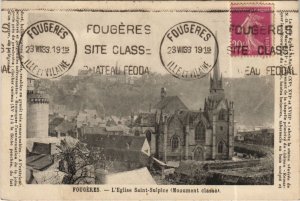 CPA Fougeres Eglise St Sulpice (1236629) 