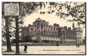 Saint Germain en Laye Old Postcard The castle seen from the pit
