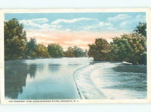 Pre-chrome DAM SCENE Oneonta New York NY AF5903