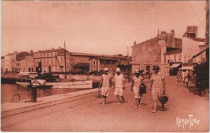 CPA L'Ile de RÉ-Quais de St-MARTIN (45411)