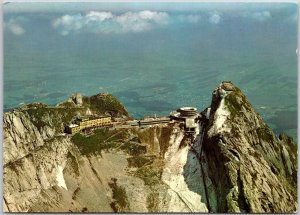 Hotel Kulm und Bellevue Pilatus - Kulm Kriens Switzerland Postcard