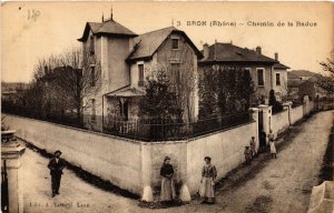 CPA BRON Chemin de la Radue (444055)