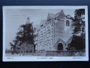 Yorkshire LEEDS UNIVERSITY c1910 RP Postcard by Ernest R. Slater / Rotary