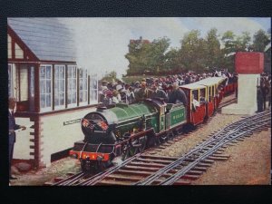 Romney Hythe & Dymchurch Railway DUKE OF YORK DRIVING GREEN GODESS Old Postcard