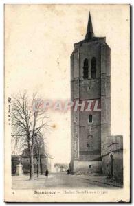 Old Postcard Beaugency steeple Saint Firmin (1530)