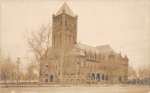 J15/ Colorado Springs RPPC Postcard c1910 High School Building 248