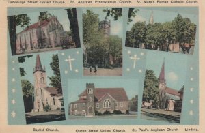 LINDSAY , Ontario, 1938 ; Six Churches