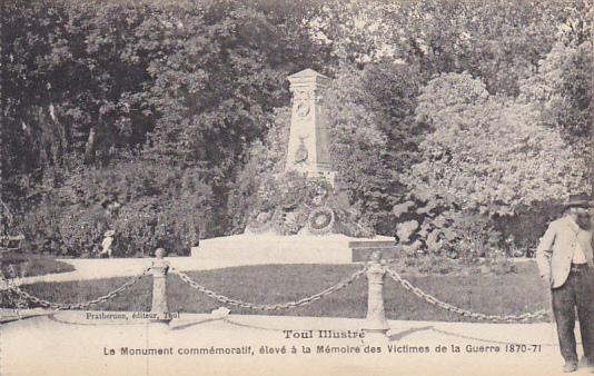 France Toul Le Monument commemoratif eleve a la Memoire des Victimes de la Gu...