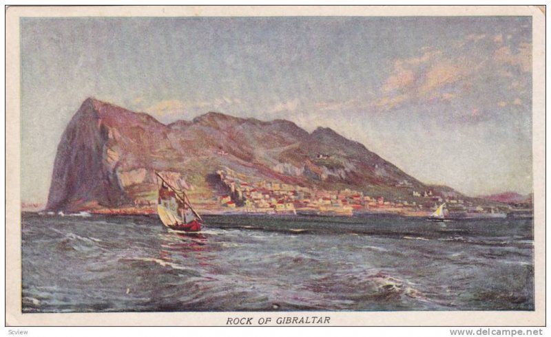 Rock Of Gibraltar, Gibraltar, 1910-1920s