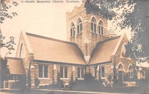 Gould Memorial Church - Roxbury, New York NY  