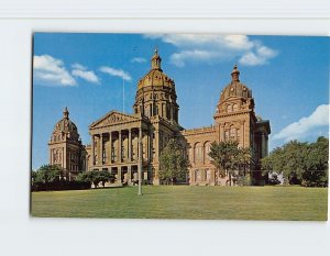 Postcard State Capitol Of Iowa, Des Moines, Iowa