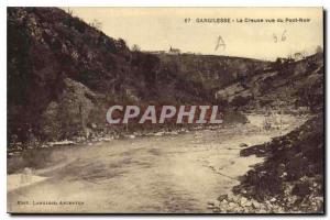 CPA Gargîlesse la Creuse vue du Pont Noir 