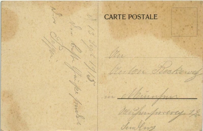 CPA PÉRONNE vue générale (25051)