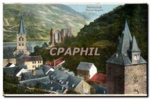 Old Postcard Bacharach Werner kapelle