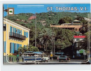 M-172627 View around Post Office St Thomas Virgin Islands