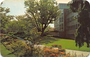 East Lansing Michigan 1960s Postcard Michigan State University Formal Gardens