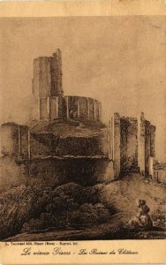 CPA Le vieux GISORS - Les Ruines du Chateau (182148)