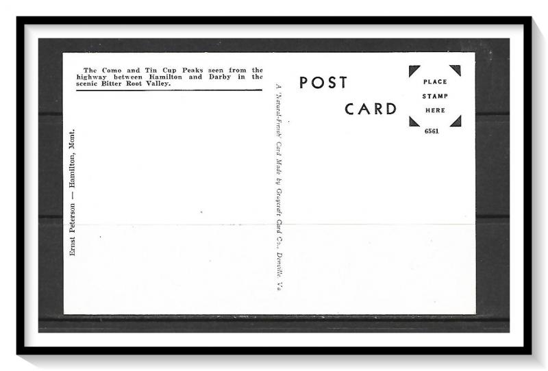 Montana - Como & Tin Cup Peaks - Bitter Root Valley - [MT-005]
