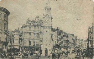 Postcard England Hastings - the Memorial