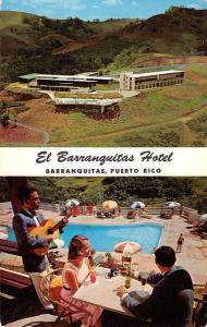 Barranqiotas Puerto Rico El Hotel Multiview Vintage Postcard K64098