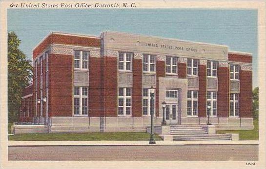 North Carolina Gastonia United States Post Office