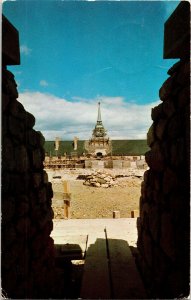 Fortress Louisbourg National Historic Park Nova Scoatia Chateau Canada Postcard 