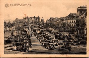 Belgium Brussels Mountain Of Arts 1921