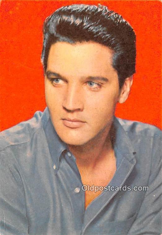 Elvis Presley Movie Star Actor Actress Film Star Unused light glue on back side