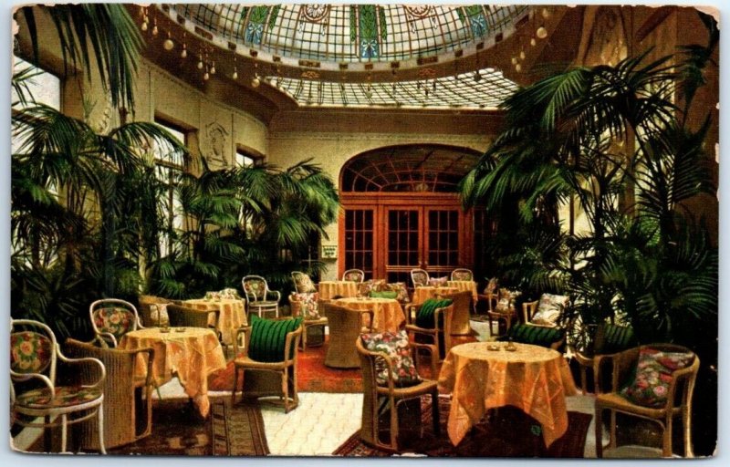 Postcard - Palast-Hotel (Wintergarten) - Wiesbaden, Germany