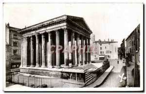 Old Postcard Vienna on the Rhone The Temple of Augustus and Livia monument bu...