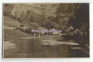 Ju589 - Cheddar from Hotel Gardens  , Somerset , Judges postcard 1411