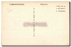 Postcard Old Chateau De Josselin Facade on I Oust