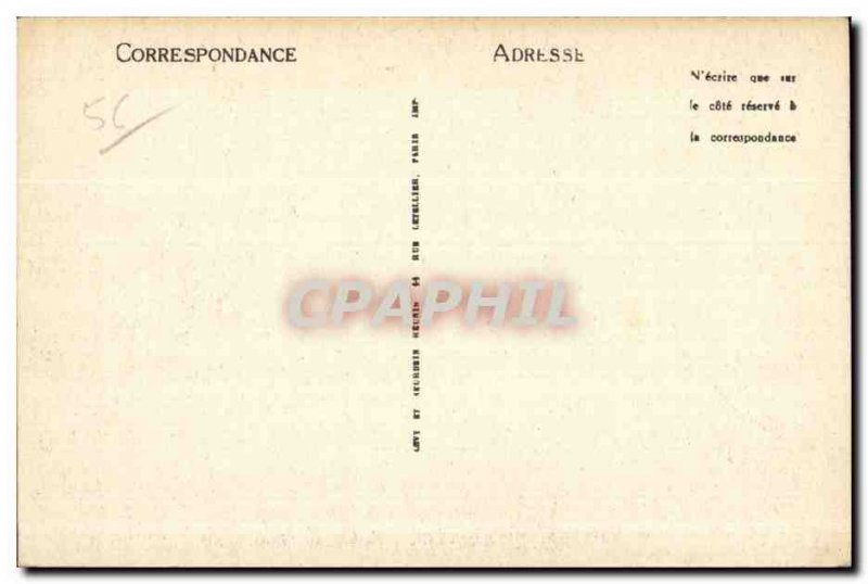 Postcard Old Chateau De Josselin Facade on I Oust