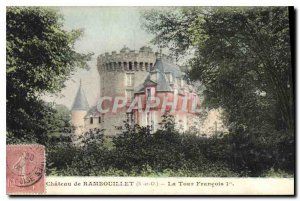 Old Postcard Chateau de Rambouillet S and O La Tour Francois 1er