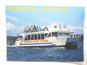 Nambucca Princess River Cruises Pleasure Boat NSW Australia Vintage Postcard