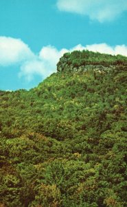 Postcard Famous Indian Head Profile In Stone Franconia Notch New Hampshire NH