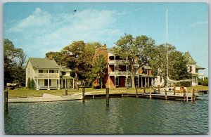 St, Michaels Maryland 1960s Postcard Chesapeake Bay Maritime Museum