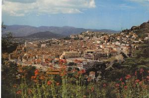 BF21490 grasse vue genrale dans le fond l esterel france front/back image