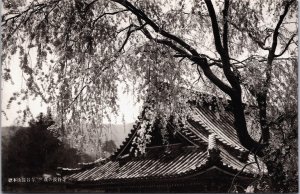 Japan Kamakura Hase-dera Temple Vintage Postcard C204