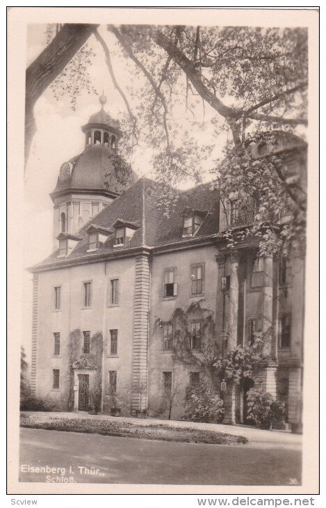 EISENBERG i. Thur. , Germany , 1920-30s ; Schloss