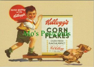 Advertising Postcard - Food - Kellogg's Corn Flakes Breakfast Cereal  RR14027