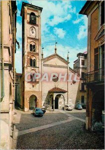 Postcard Modern Biella Piazzo Parish Church S Giacomo
