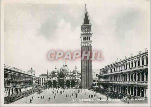 Modern Postcard Piazza Venezia E Basilica Di Marco S