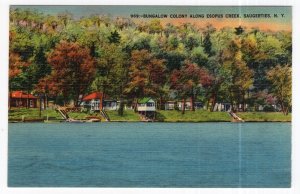 Saugerties, N.Y., Bungalow Colony Along Esopus Creek