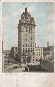 SAN FRANCISCO, CALI BUILDING, California, USA - Vintage POSTCARD