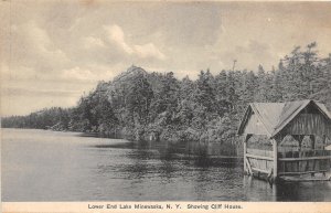 J29/ Lake Minnewaska New York Postcard c1910 Lower End Cliff House 191