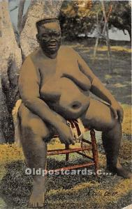 A Zulu Chief African Nude Unused 