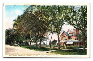 Postcard Governor's Square Topeka Kans. Kansas