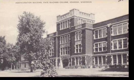 Wisconsin Oshkosh Administration Building State Teachers College Artvue