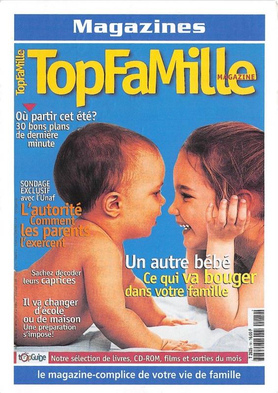 B53790 Publicite Magazines TopFaMille bebe babys 